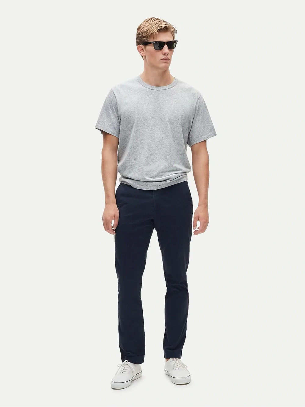 J. CREW 1040 Athletic Tapered-fit stretch chino pant in Navy Size 36 NWT AV209